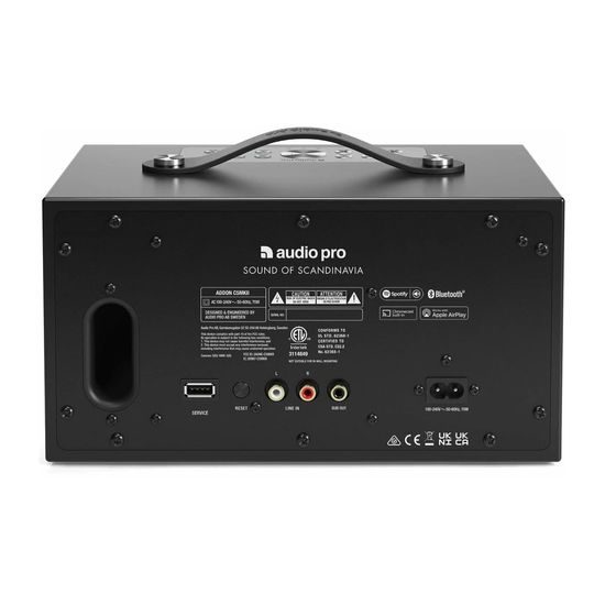Audio Pro C5 MK II - černá (PŮJČOVNA)