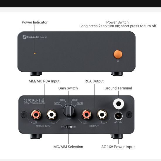 Fosi Audio BOX X5