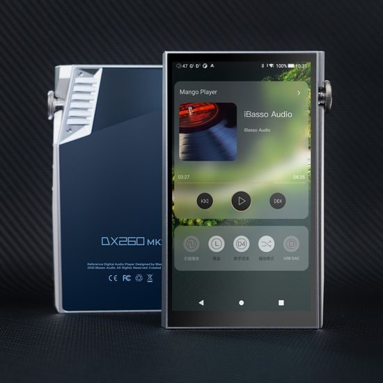 iBasso DX260 MKII - silver, blue