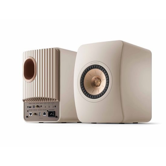 KEF LS50 Wireless II - krémová Sand Shell