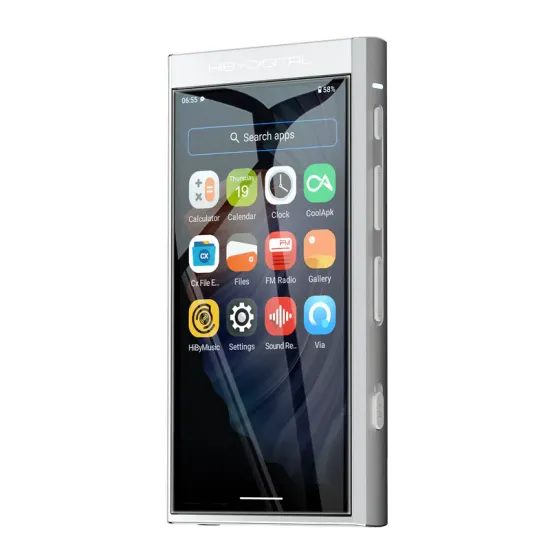 HiBy M300 - 128 GB, stříbrná (rozbaleno)