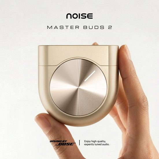 NOISE Master Buds 2 - zlatá Aurum