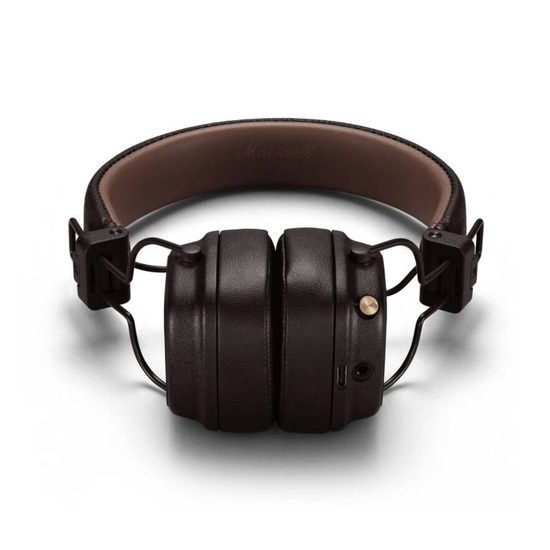 Marshall Major IV Bluetooth - hnědá