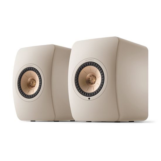 KEF LS50 Wireless II - krémová Sand Shell