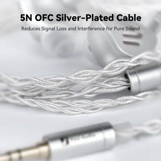 Fosi Audio IM4 - stříbrná