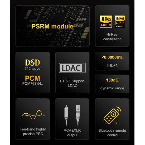 Topping D90 III Discrete - černá (rozbaleno)