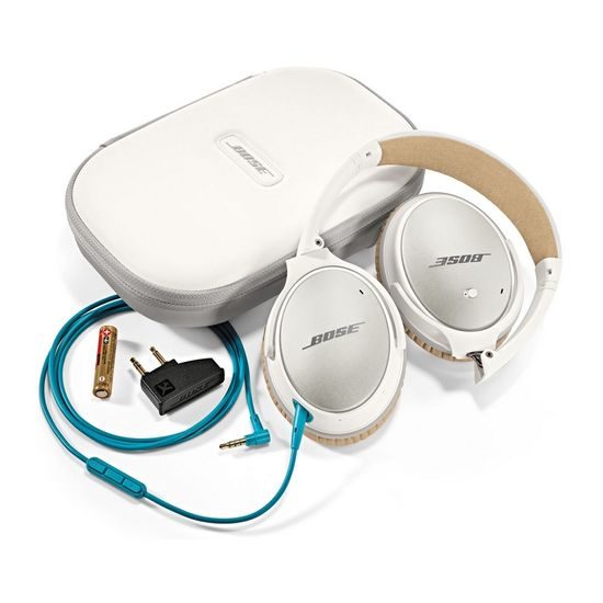 BOSE QuietComfort 25 bílá