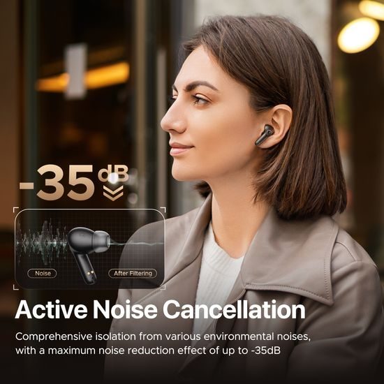 SoundPeats T3 Pro - černá