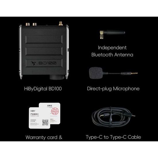 HiBy Digital BD100 - orech