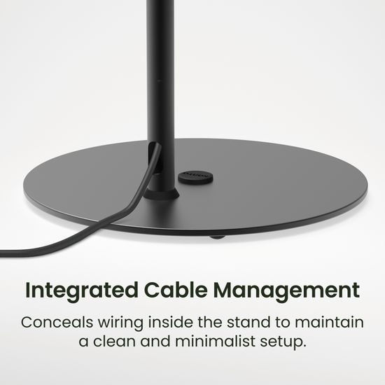 Kanto SLH - výškově stavitelné satelitní stojany, černé