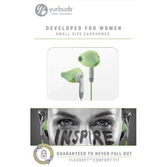 Yurbuds Ironman Inspire For Women Green