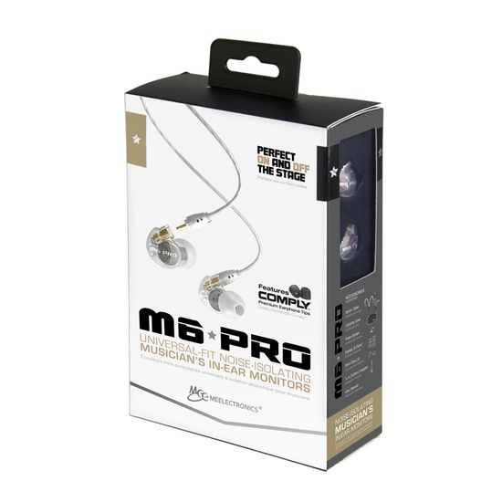 MEE audio M6PRO Clear (nekompletní)