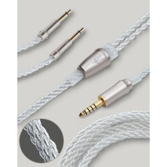 Meze 99 Silver Plated Upgrade Cable - Jack 4.4 mm