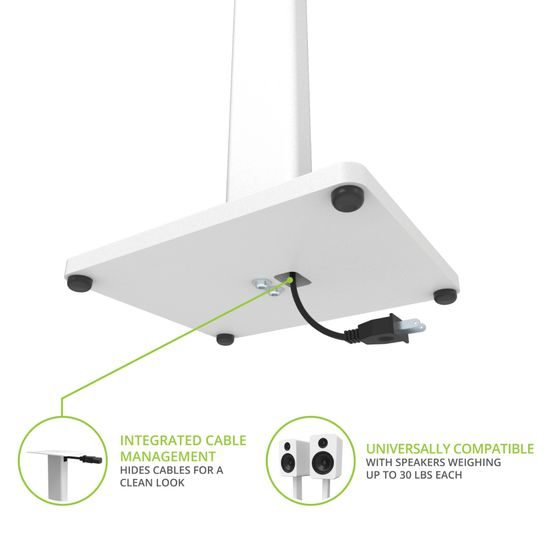 Kanto ST34 - repro stojany, bílé