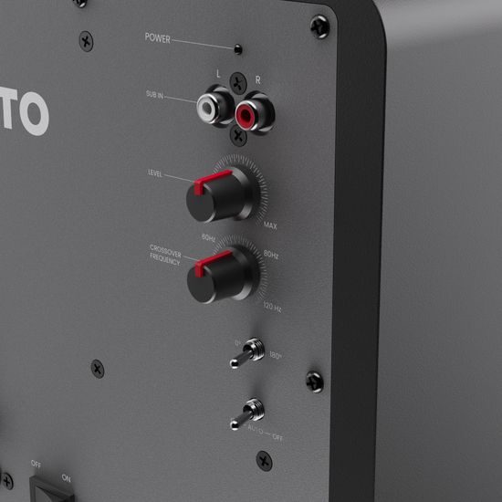 Kanto SUB6 Vinyl - matná černá