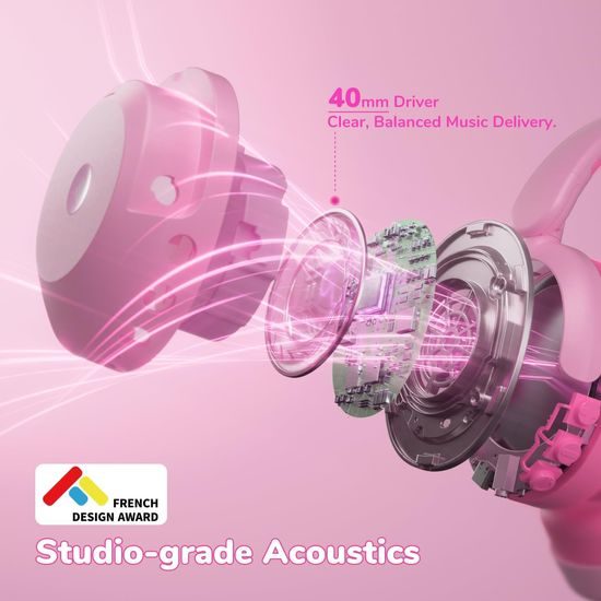 iClever BTH20 - růžové