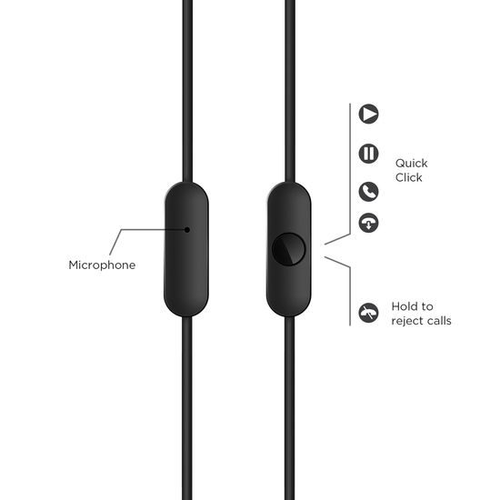 1MORE Piston Fit USB-C - stříbrná