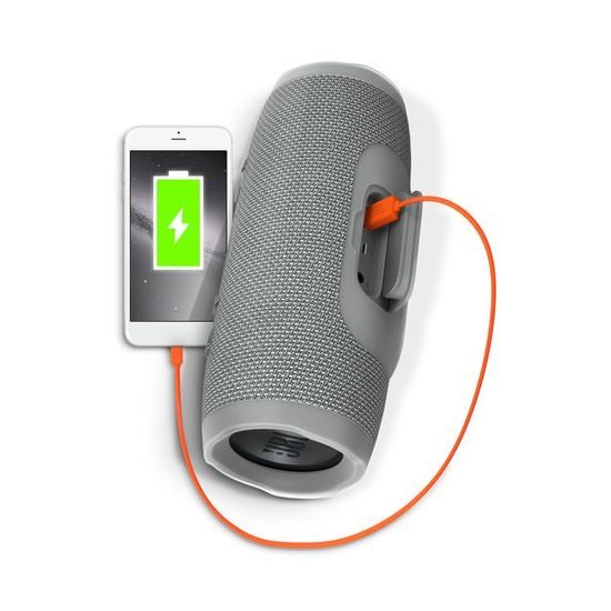 JBL Charge 3 šedý