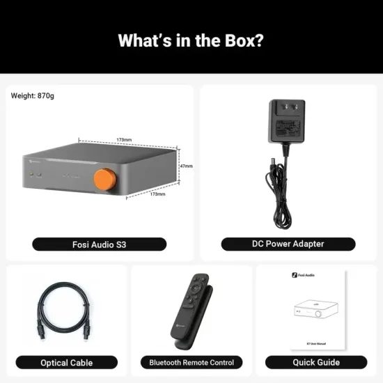 Fosi Audio S3 HiFi Streamer
