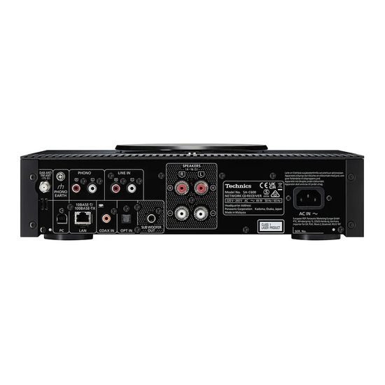 Technics SA-C600E stříbrná