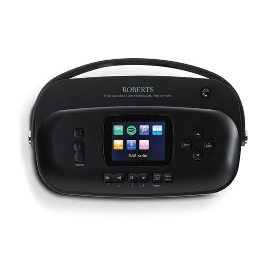 Roberts Radio R100 black