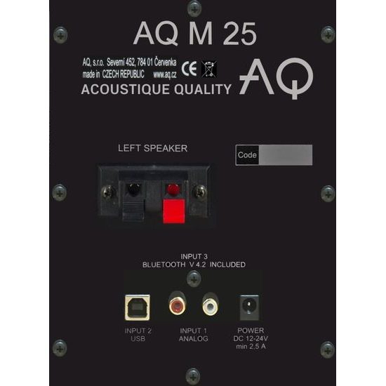 AQ M25 Multimedia - černá