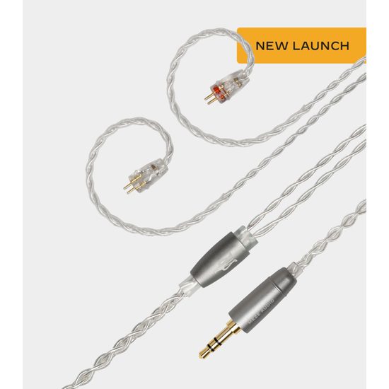 Meze Alba 2 pin Silver Plated Cable 4.4 mm