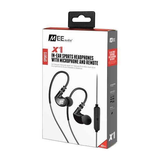 MEE audio X1 gray / black