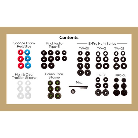 Campfire Audio - sada nástavců pro sluchátka