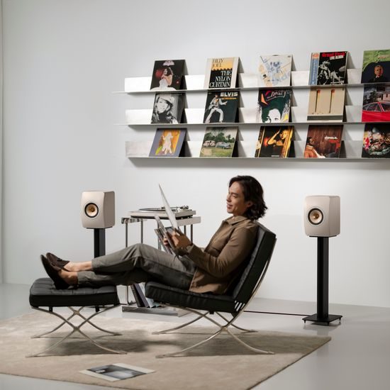 KEF LS50 Meta - Sand Shell