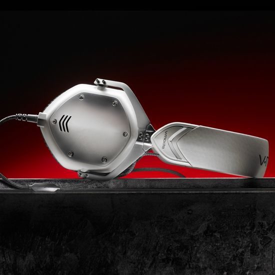 V-Moda Crossfade M-100 bílo-stříbrná