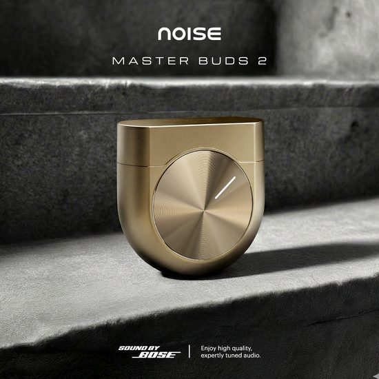 NOISE Master Buds 2 - zlatá Aurum