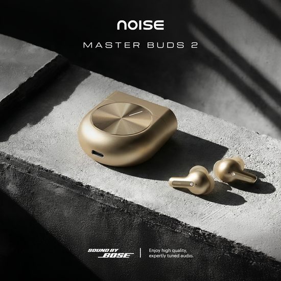 NOISE Master Buds 2 - zlatá Aurum