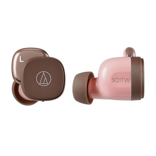 Audio-Technica ATH-SQ1TW růžovo-hnědá