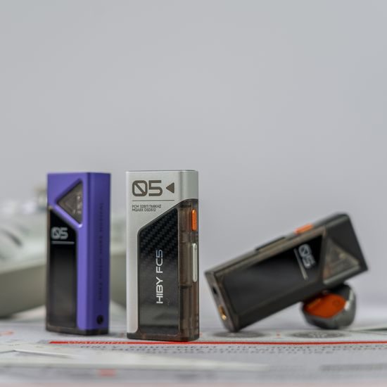 HiBy FC5 s displejem - fialová