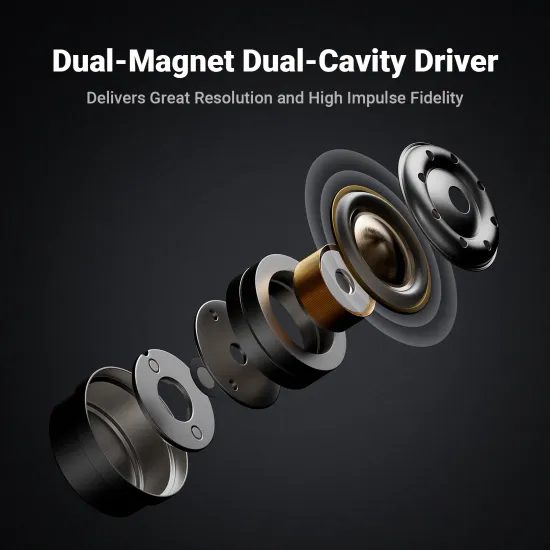 Fosi Audio IM4 - stříbrná