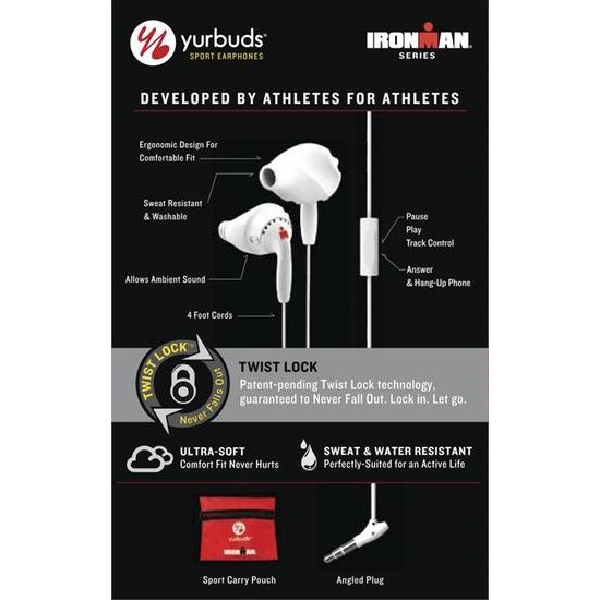 Yurbuds Ironman Inspire Talk White