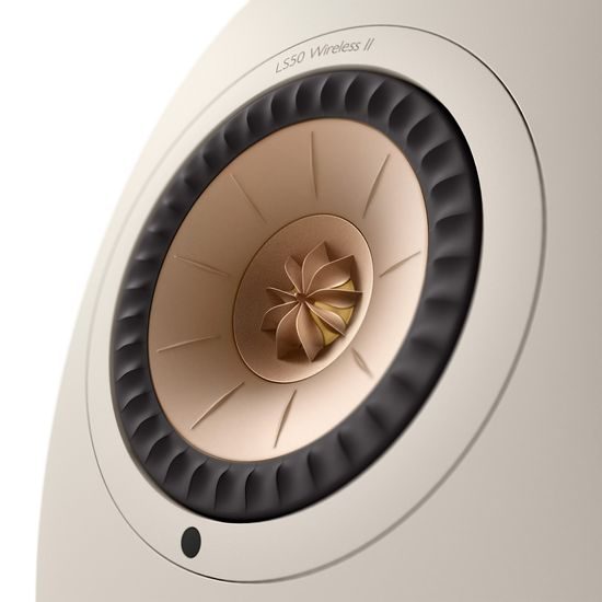 KEF LS50 Wireless II - krémová Sand Shell