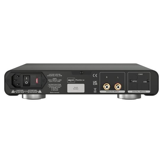 SPL Audio Phonitor SE + DAC, černá