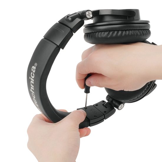 Audio-Technica – polstrování hlavového mostu pro M50x, černá