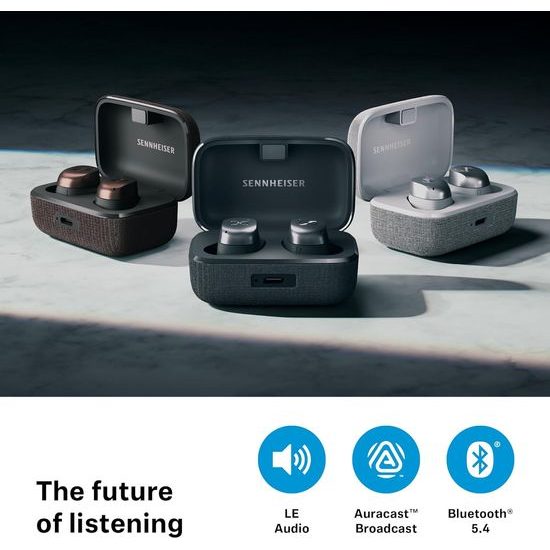 Sennheiser MOMENTUM True Wireless 4 - Black Graphite (rozbaleno)