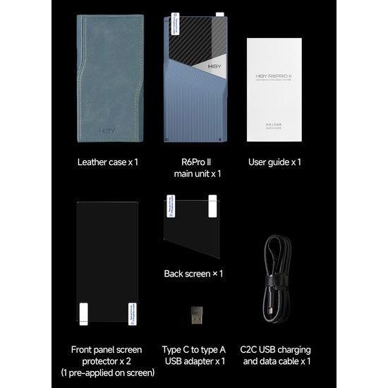 HiBy R6 PRO II 2025 - modrá