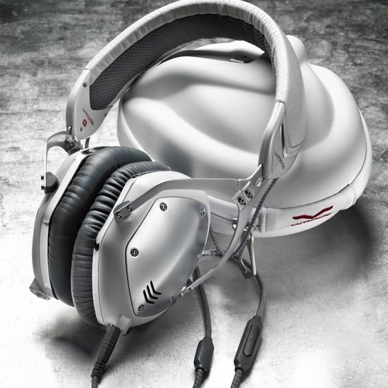 V-Moda Crossfade M-100 bílo-stříbrná