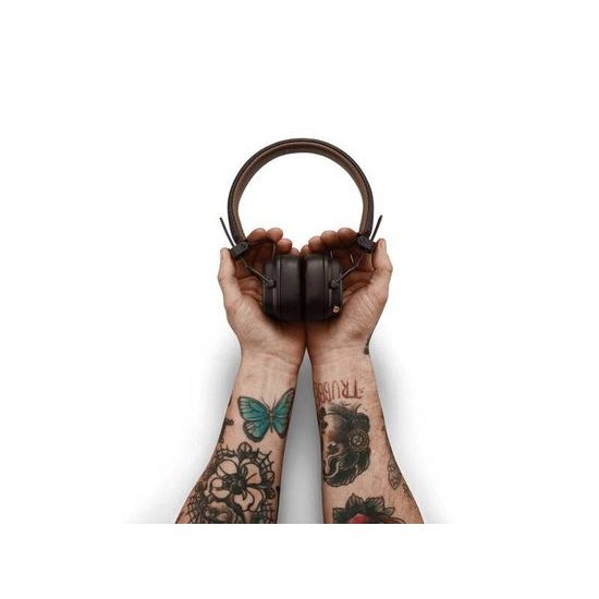 Marshall Major IV Bluetooth - hnědá