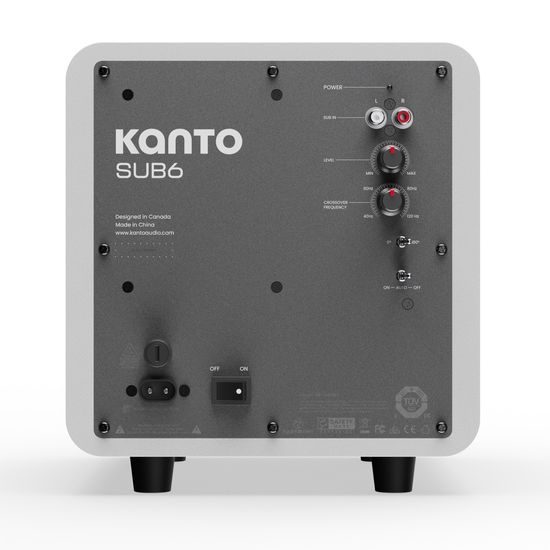 Kanto SUB6 Vinyl - matná bílá