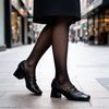 Lodičky černé Piccadilly Estela Maxi na hallux