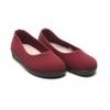 Baleríny bordo Mediline elastické 627228 na hallux