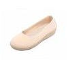 Baleríny béžové Mediline 627228 na široké chodidlo