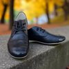 Polobotky dámské černé Josef Seibel kožené Fiona 01 široká špička
