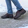 Zateplené polobotky pánské hnědé De Plus kožené KK607K na široké chodidlo